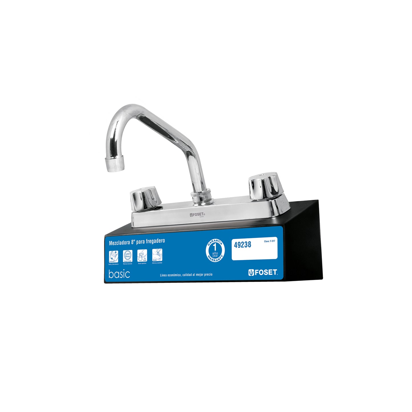 Exhibidor con mezcladora F-317, Foset