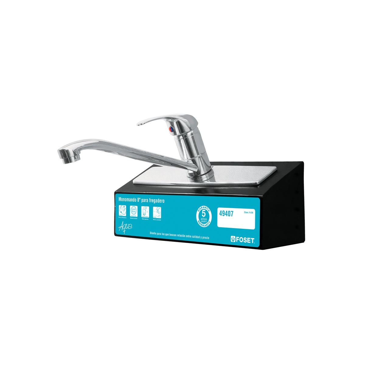 Exhibidor con mezcladora AQF-85, Foset