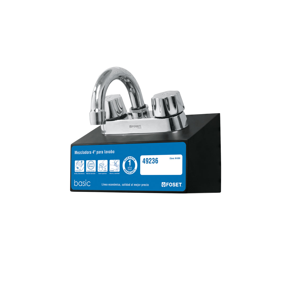 Exhibidor para mezcladora M-050, Foset