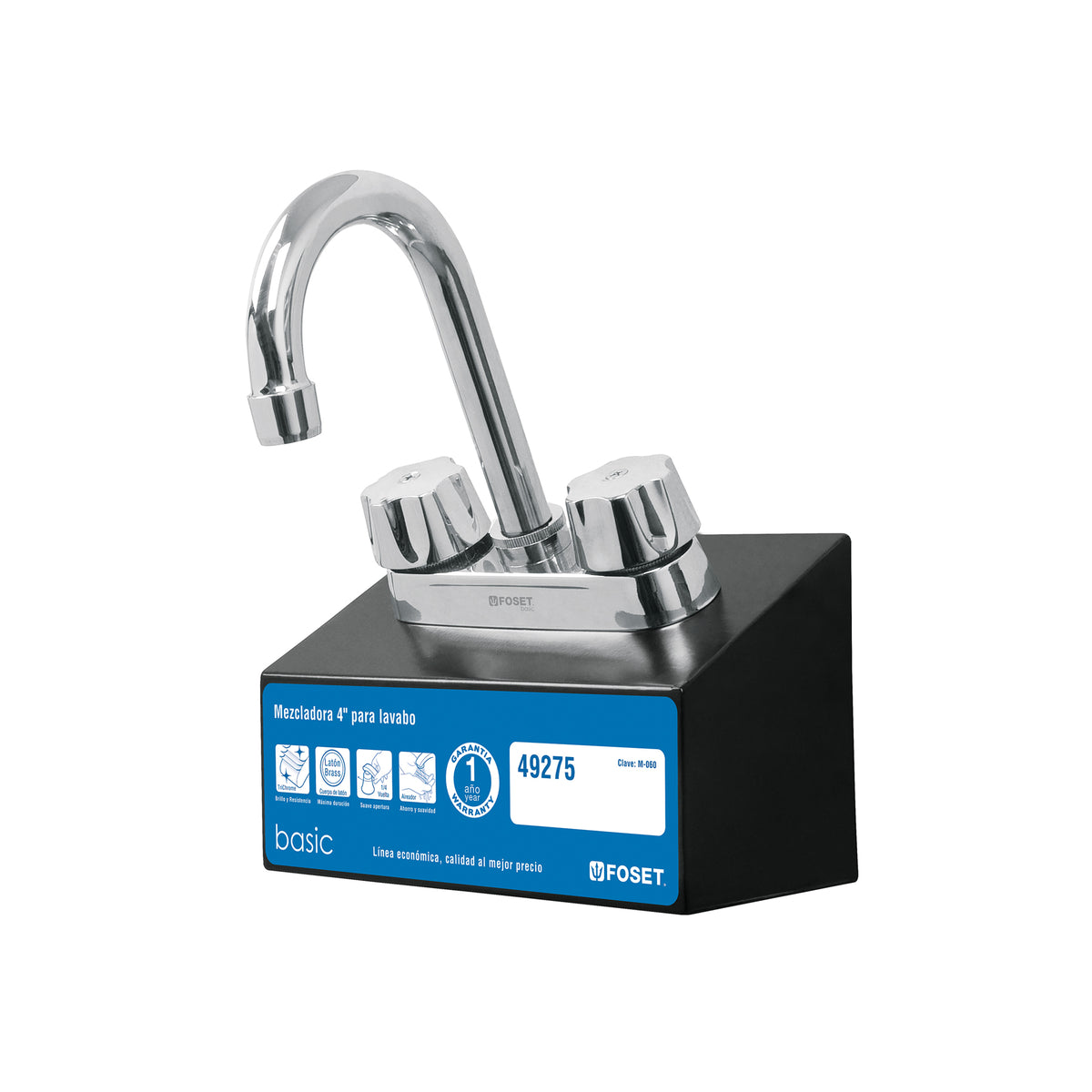 Exhibidor con mezcladora M-060, Foset