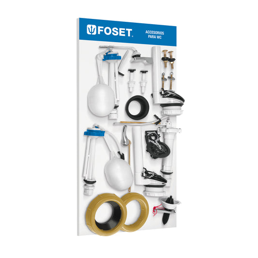 Exhibidor WC, Foset
