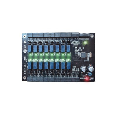 Expansor de 16 Relevadores / RS-485 / Compatible ZKEC10 / Hasta 58 Relevadores / 12VCC