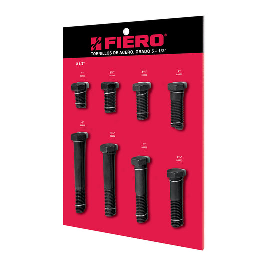 Exhibidor Fiero de tornillos #3, grado 5