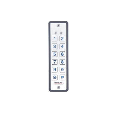 Lector ultra delgado de proximidad con teclado, capacidad de lectura de tarjetas  de proximidad de 125 Khz (tipo EM y HID)