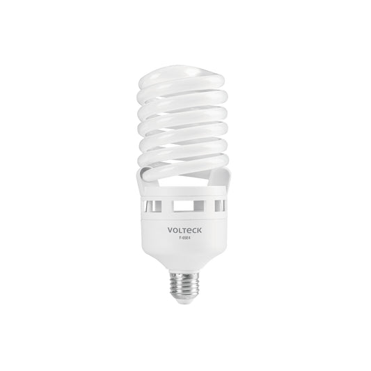 Lámpara espiral T4 65 W alta potencia luz de día, caja