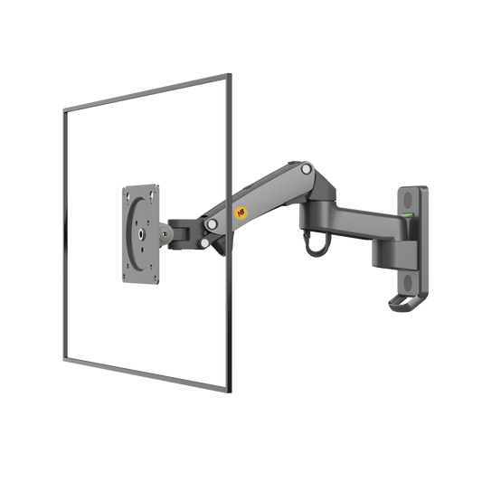 Montaje de Pared para Monitores de 17 a 35" / Soporta hasta 12 Kg / Vesa 75 x 75 / 100 x 100 / Acero