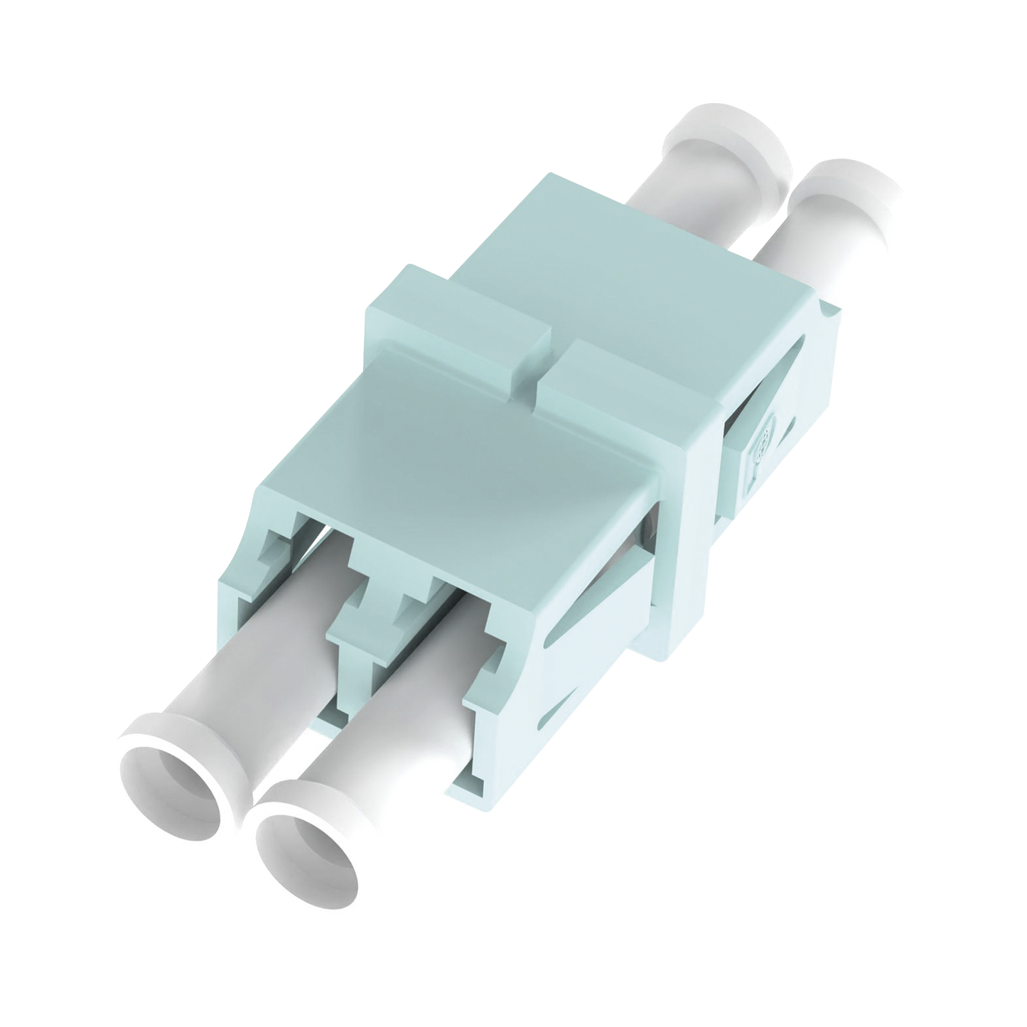 M�dulo Acoplador LC Duplex, Para Fibra Multimodo, Color Aqua