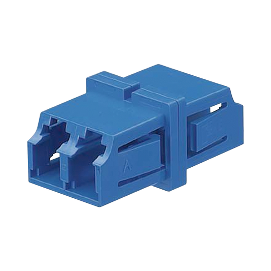 M�dulo Acoplador LC Duplex, Para Fibra Monomodo, Color Azul
