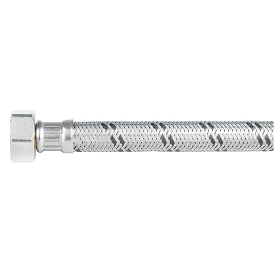 Manguera para boiler, acero inox, 1/2'x3/4', 150 cm, Foset