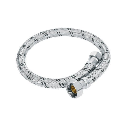Manguera para boiler, acero inox, 1/2'x3/4', 60 cm, Foset
