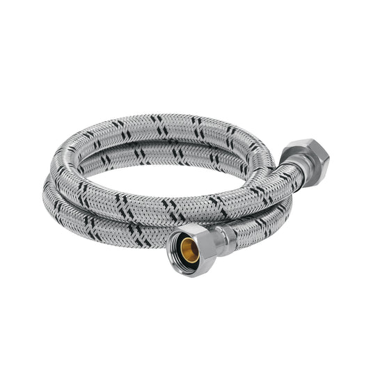 Manguera para boiler, acero inox, 3/4'x3/4', 100 cm, Foset