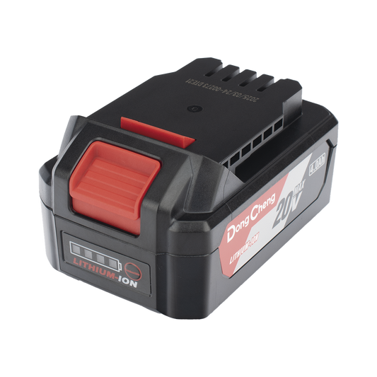 Bater�a de Litio 20V 4.0Ah / Indicador LED de Carga / Dise�o Deslizable / Compatible con Herramientas DONGCHENG 20V