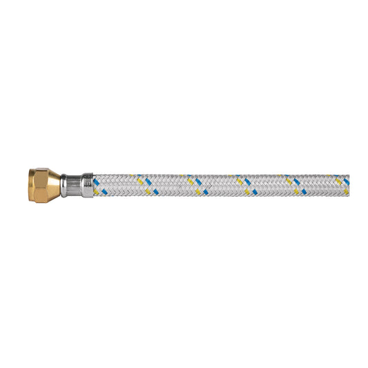 Manguera para gas, aluminio, 3/8' x 3/8', 100 cm, Foset