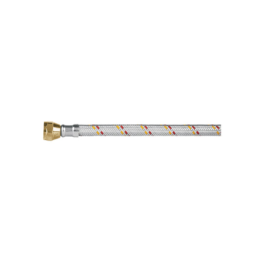 Manguera para gas, aluminio, 3/8', 100 cm, Foset Basic