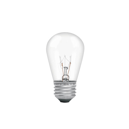 Lámpara incandescente S14 11 W luz cálida, Volteck