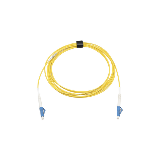Jumper de Fibra �ptica Monomodo (OS2), XGLO, Riser, LC/UPC-LC/UPC Simplex, ONFR, Color Amarillo, 3 Metros (9.84 Pies)