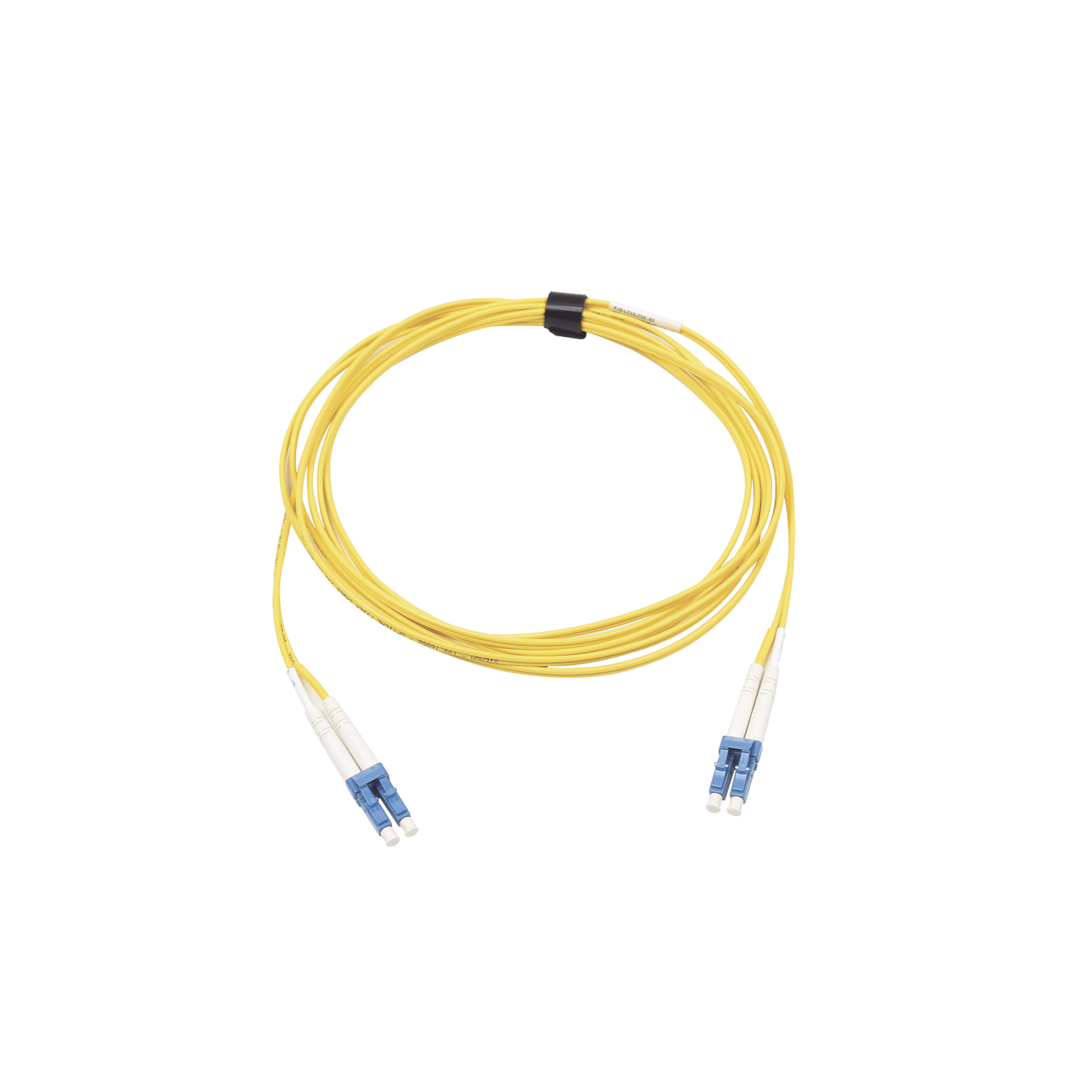 Jumper de Fibra �ptica Monomodo (OS2), XGLO, Riser, LC/UPC-LC/UPC Duplex, OFNR, Color Amarillo, 10 Metros (32.81 Pies)