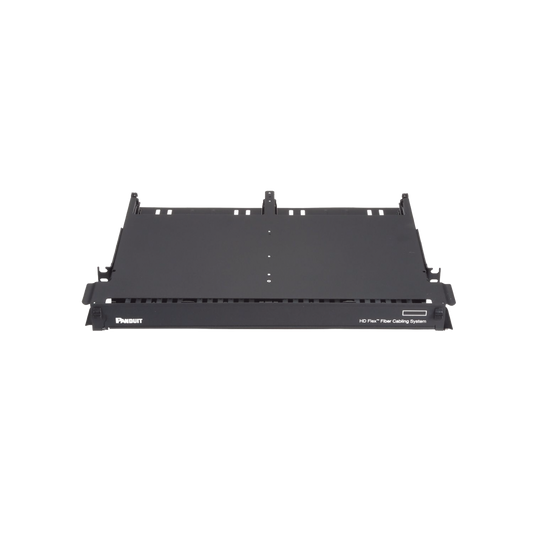 Panel de Distribuci�n de Fibra �ptica con Bandeja Deslizable, Acepta 12 Cassettes HD Flex en 6 Espacios, Hasta 144 Fibras, 1 UR
