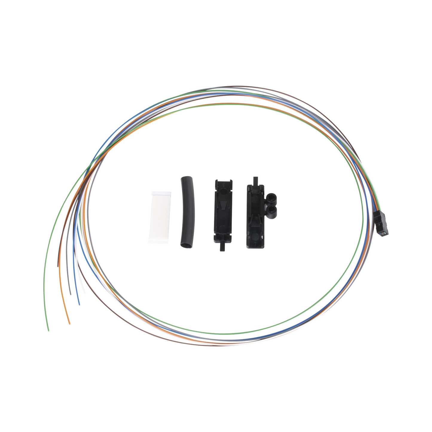 Kit Fan-Out de 6 Fibras, Para Convertir de 250 a 900 Micras, 1 Metro (3.28 Pies)