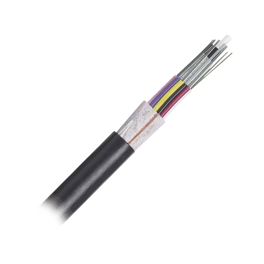 Cable de Fibra �ptica 24 Hilos, OSP (Planta Externa), No Armada (Diel�ctrica), MDPE (Polietileno de Media Densidad), Multimodo OM4 50/125 Optimizada, Precio Por Metro