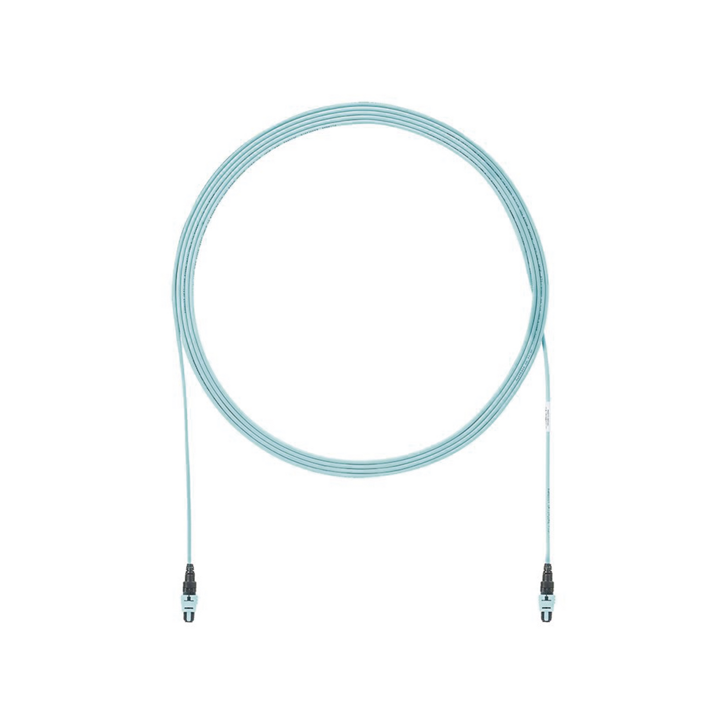 Cable de Interconexi�n de 12 Fibras �pticas Multimodo OM4, Con Conector Pan-MPO Hembra - Hembra, Polaridad A, LSZH, de 17 Metros (55.77 Pies)