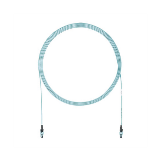 Cable de Interconexi�n de 12 Fibras �pticas Multimodo OM4, Con Conector Pan-MPO Hembra - Hembra, Polaridad A, LSZH, de 17 Metros (55.77 Pies)