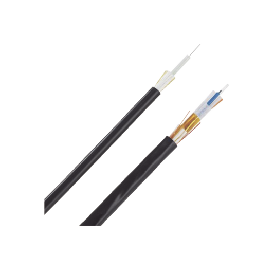 Cable de Fibra �ptica de 6 Hilos, Monomodo OS2, Interior/Exterior, Loose Tube 250um, No Conductiva (Diel�ctrica), OFNR (Riser), Precio Por Metro