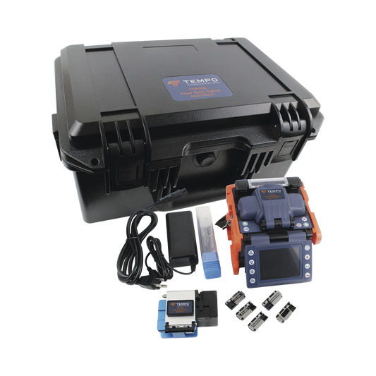 Fusionadora de Fibra �ptica de Alineaci�n por N�cleo con 6 Motores con P�rdida T�pica (SM); 0.01 dB (MM); 0.04 dB) / Capacitaci�n B�sica Virtual Gratuita