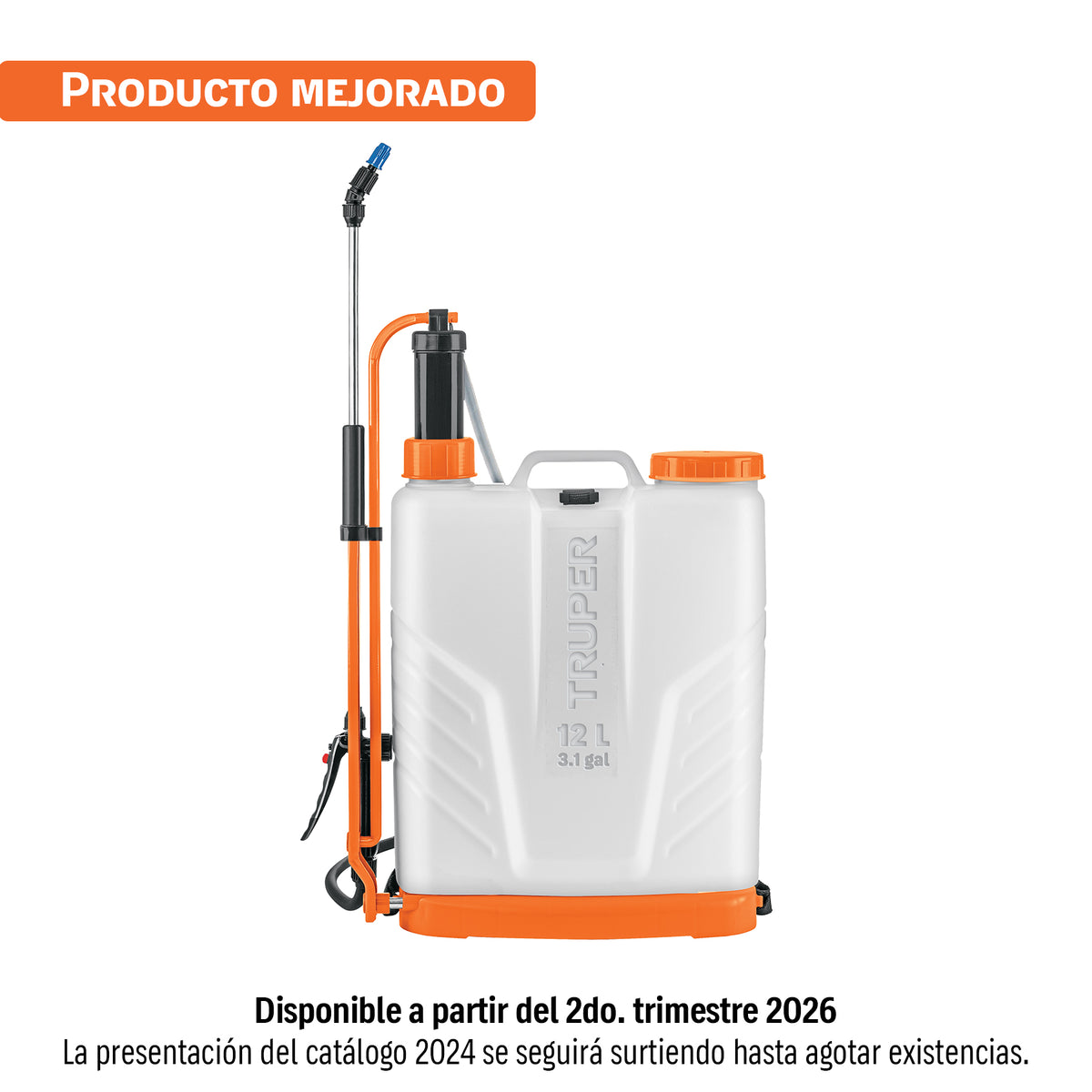 Fumigador de 12 L manual de mochila, Truper