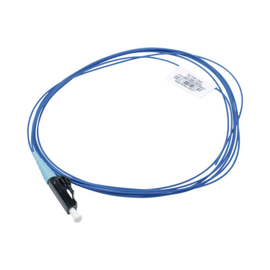 Pigtail de Fibra �ptica LC Simplex, Multimodo OM4 50/125, 900um, Color Aqua, 1 Metro (3.28 Pies)
