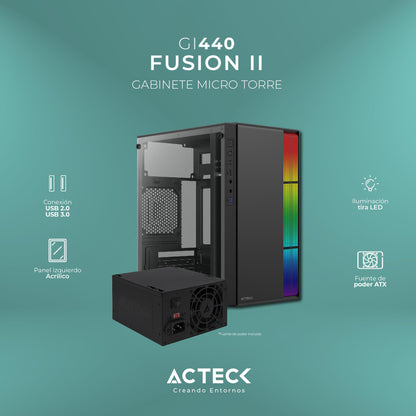 Gabinete ACTECK GI440 - Vista 3