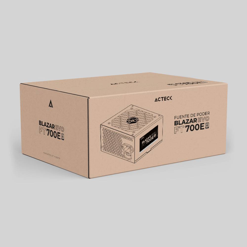 Fuente de poder ACTECK ES-05004E - Vista 4