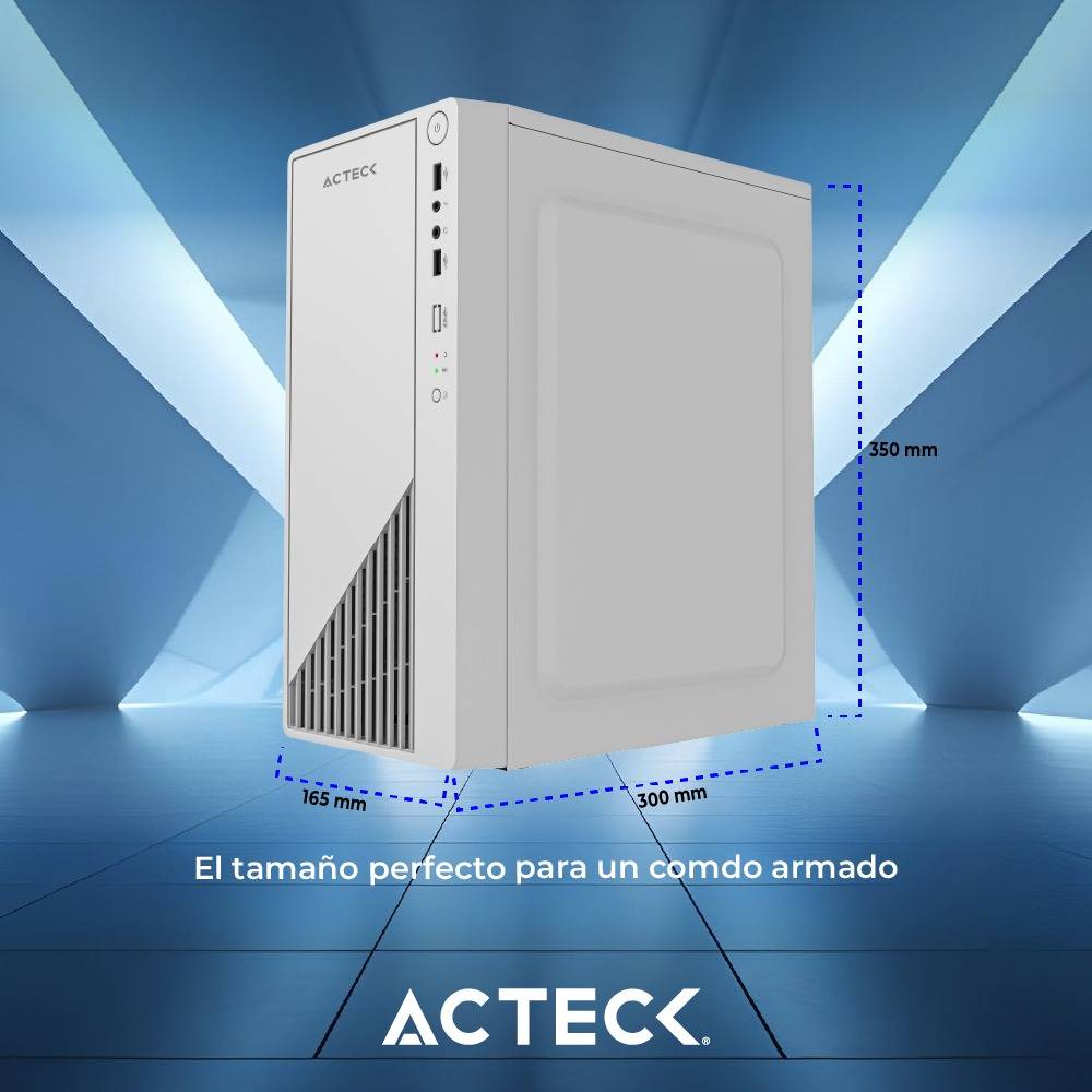 Gabinetes para computadoras ACTECK GC220F - Vista 3