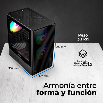 Gabinetes Gaming ACTECK ZYRON GC606 - Vista 3