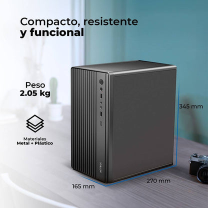 Gabinetes para Computadoras ACTECK PERFORMANCE MINI III GI210M - Vista 4