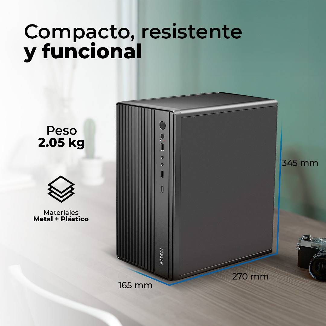 Gabinetes para Computadoras ACTECK APEX GI205F - Vista 4