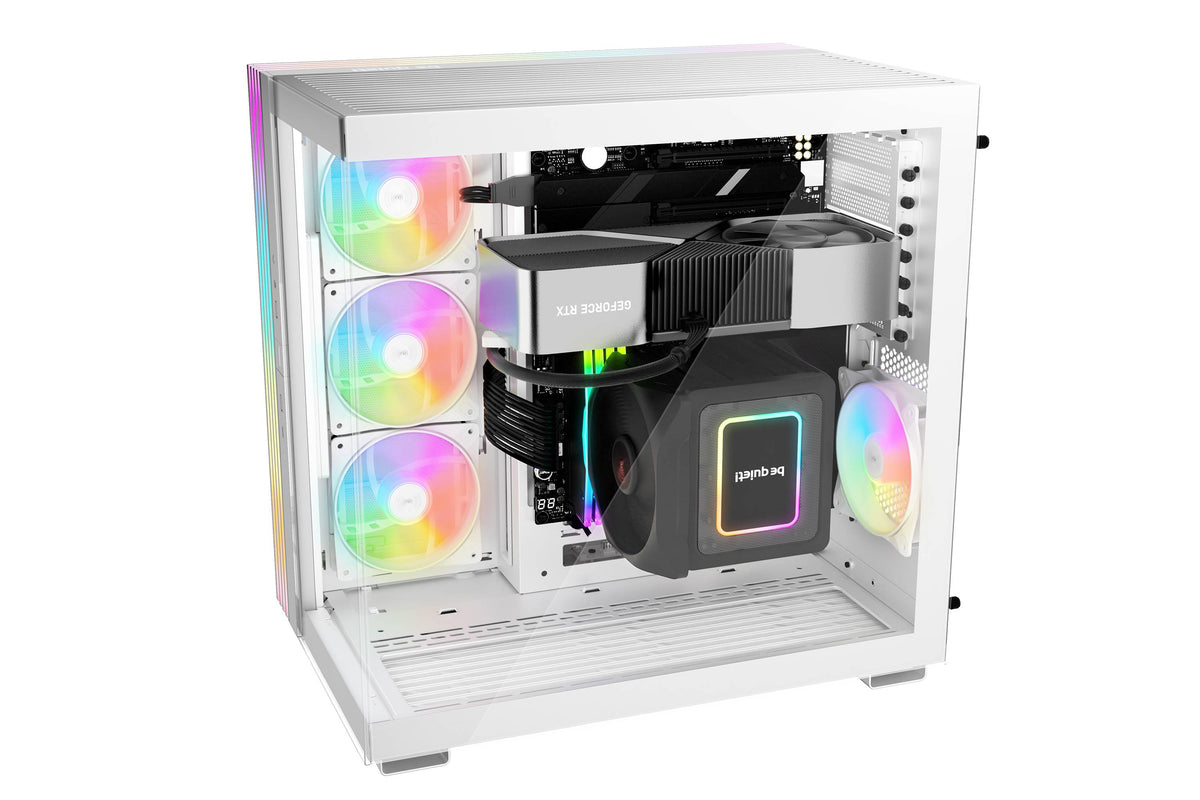 Gabinetes Gaming Be Quiet GABINETE LIGHT BASE 600 DX WHITE - Vista 2