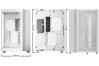 Gabinetes Gaming Be Quiet GABINETE LIGHT BASE 600 DX WHITE - Vista 5