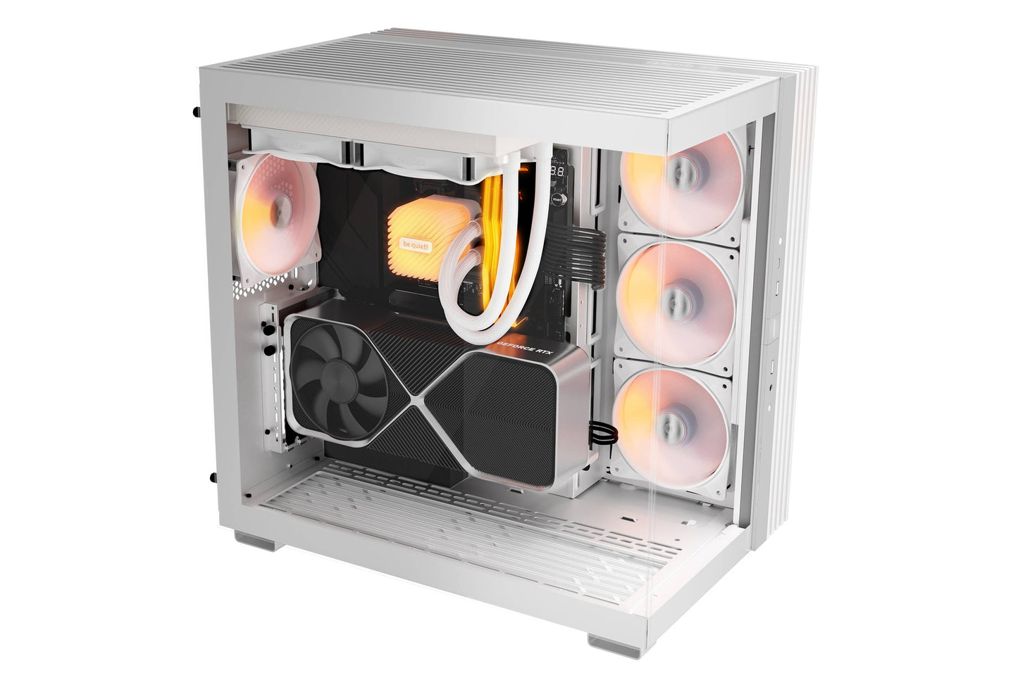 Gabinetes Gaming Be Quiet LIGHT BASE 600 LX WHITE - Vista 3
