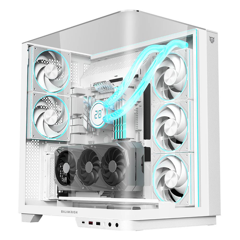 Gabinetes Gaming Balam Rush TANK EXPERT CURVE 7800 - Vista 2