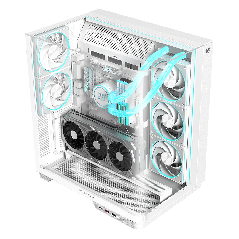 Gabinetes Gaming Balam Rush TANK EXPERT CURVE 7800 - Vista 3