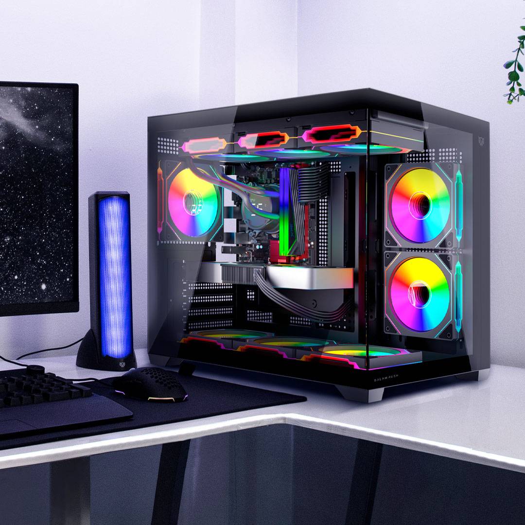 Gabinetes Gaming Balam Rush TANK CORE PRO GI925 - Vista 3