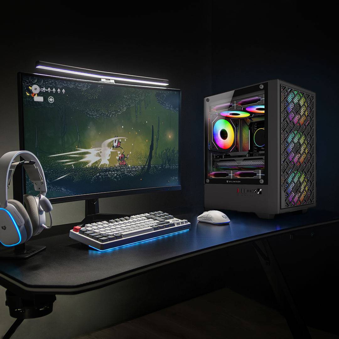 Gabinetes Gaming Balam Rush NITROX EDGE AIRCOOL 4700A - Vista 4