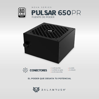Fuente de poder Balam Rush 650PR - Vista 4
