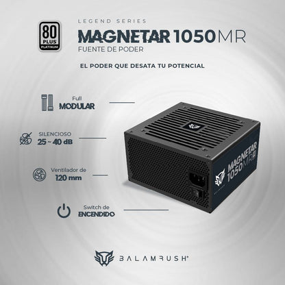 Fuente de poder Balam Rush 1050MR - Vista 4
