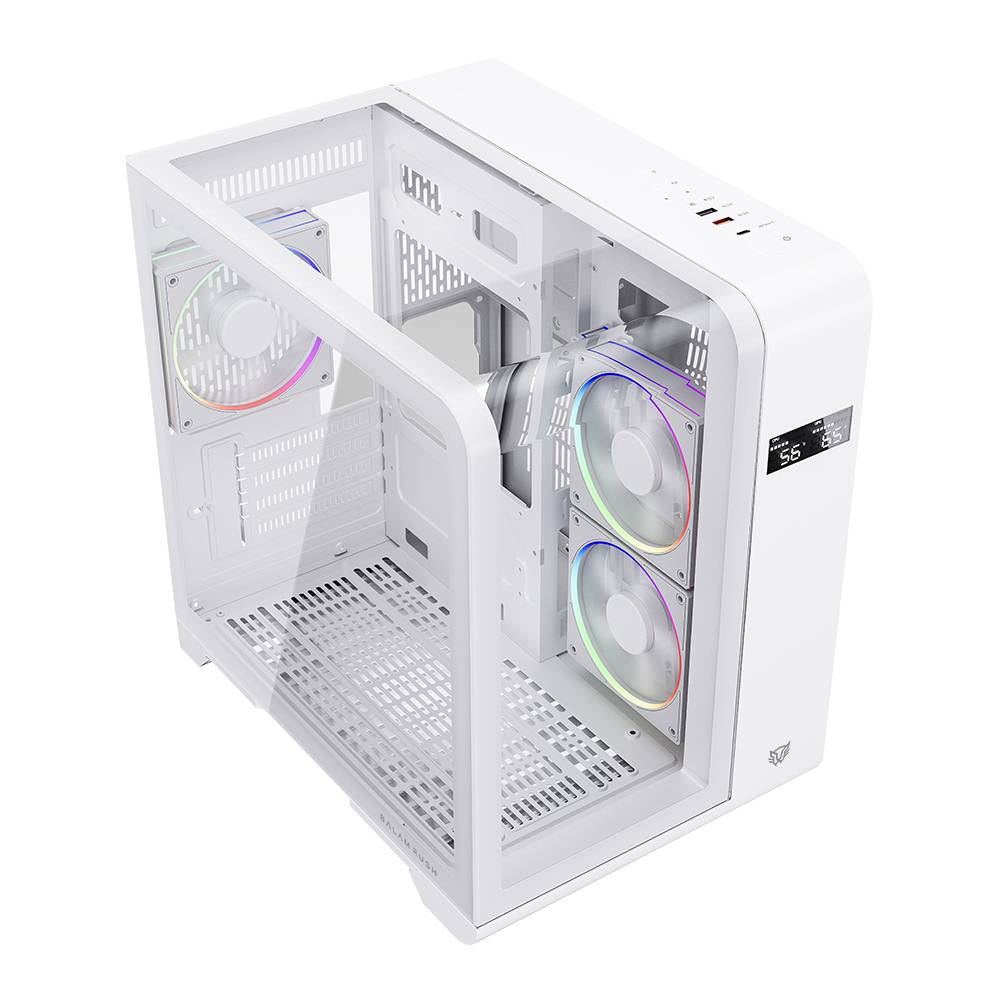 Gabinetes Gaming Balam Rush Curve 6400 - Vista 2