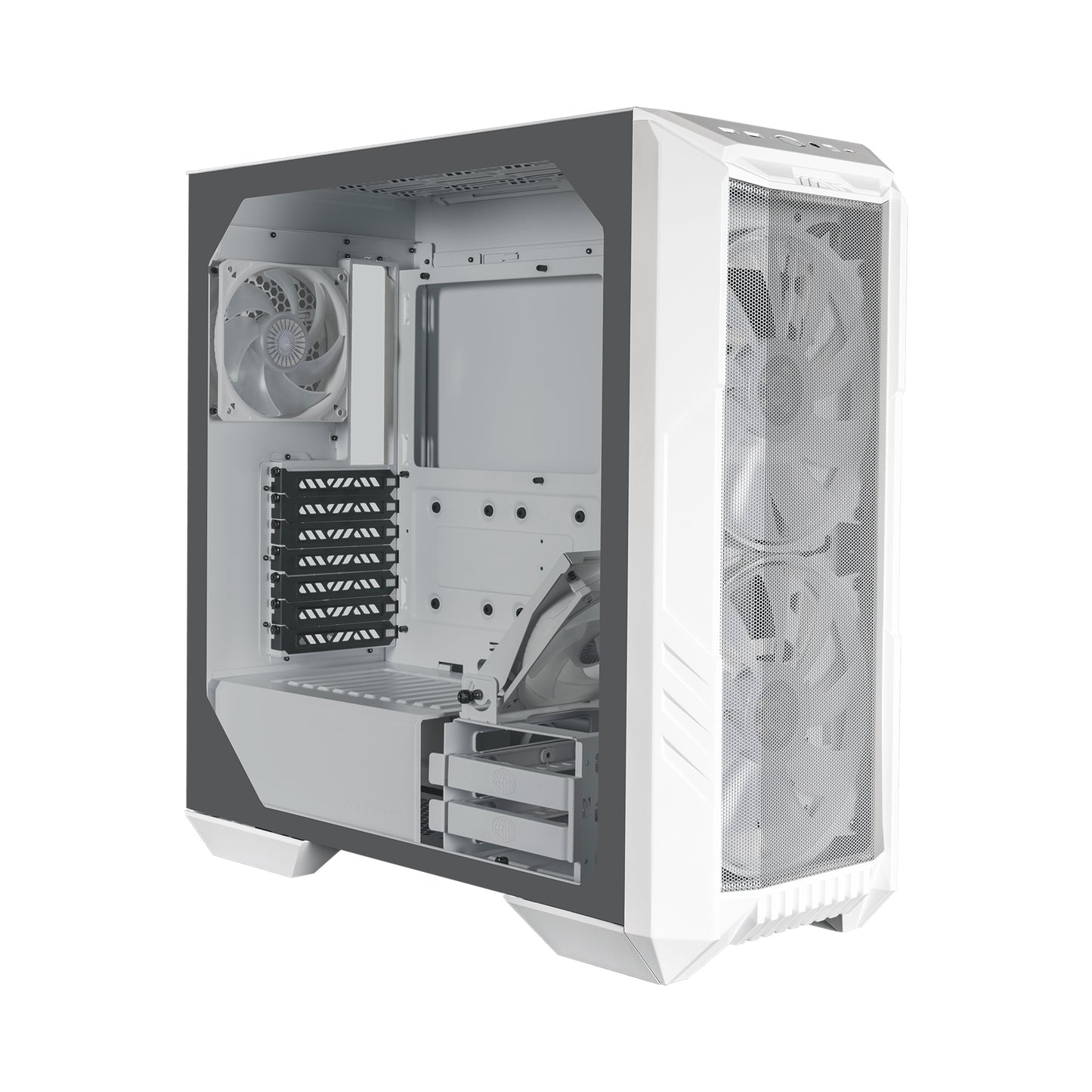 Gabinete Gaming COOLER MASTER H500-WGNN-S00 - Vista 4