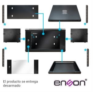 Gabinete de Pared ENSON ENS-RKGB6UD - Vista 2