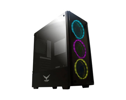 Gabinete Gaming Naceb Gaming PLAYER Crystal Case - Vista 2