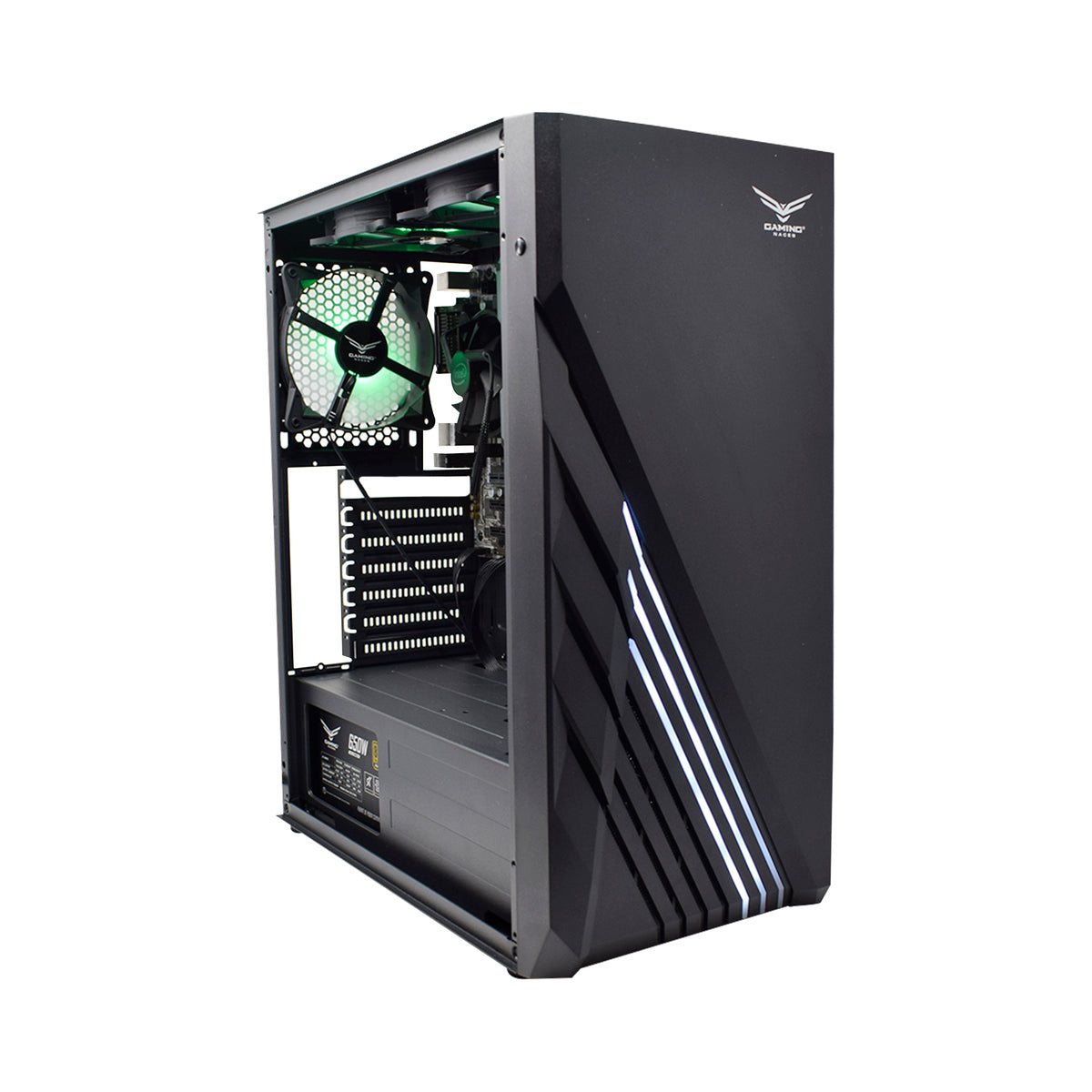 Gabinete Gaming Naceb Gaming NA-0612 - Vista 2